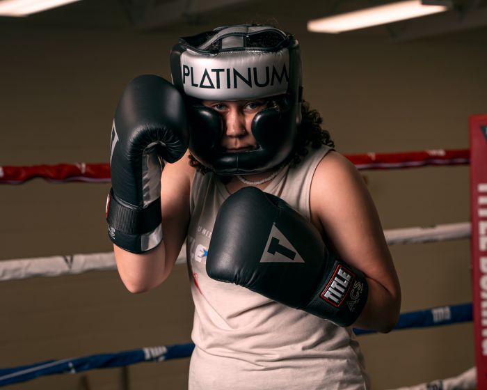 Careta Title Platinum Full Face Training (Negro / Gris) (Disponible por Encargo)