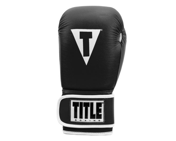Guantes de Box Title Pro Style 3.0 (Cuero) (Negro / Blanco) (Disponible por Encargo)