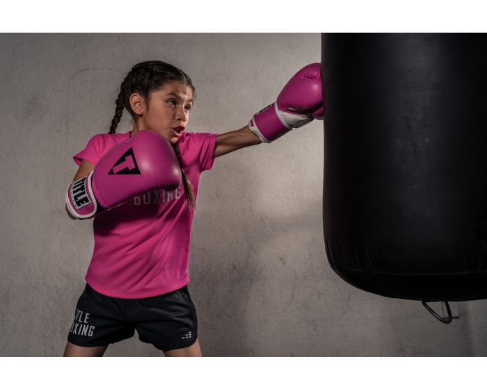 Guantes de Box Title Pro Style 3.0 (Cuero) (Rosa / Blanco) (Disponible por Encargo)