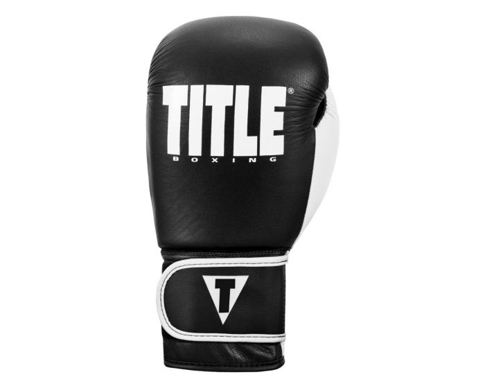 Guantes de Box Title Dynamic Strike (Negro / Blanco) (Disponible por Encargo)