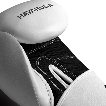 Guantes de Box Hayabusa S4 (Cuero) (Blanco) (Disponible por Encargo)