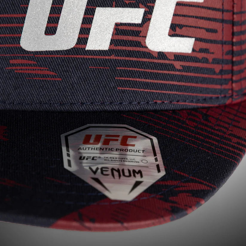 Gorra Venum UFC Zenith Authentic Fight Week (Rojo / Negro) (Disponible en Costa Rica)