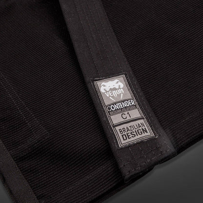 Uniforme de Jiujitsu Brasileño Venum Contender para Niño (Negro) (Disponible por Encargo)