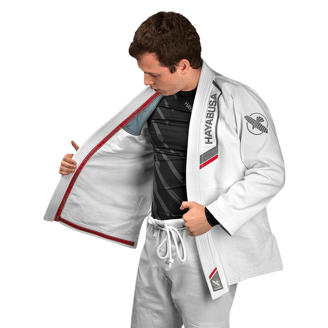 Uniforme de Jiujitsu Brasileño Liviano Hayabusa Ultra-Lightweight (Blanco) (Disponible por Encargo)