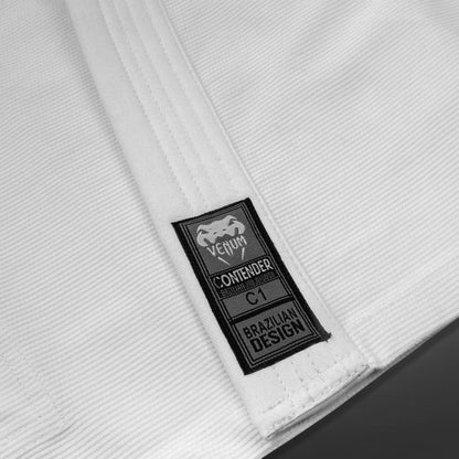 Uniforme de Jiujitsu Brasileño Venum Contender para Niño (Blanco) (Disponible por Encargo)