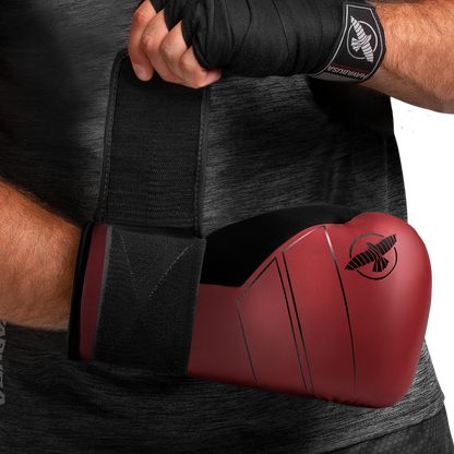 Guantes de Box Hayabusa S4 (Cuero) (Rojo) (Disponible por Encargo)