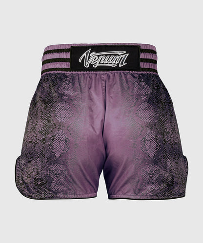 Fightshorts de Muay Thai para Mujer Venum Amazonia (Morado) (Disponible en Costa Rica y por Encargo)
