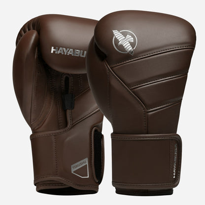 Guantes de Box Hayabusa T3 Kanpeki (Cuero) (Café) (Disponible por Encargo)