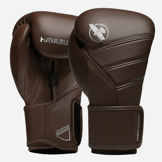 Guantes de Box Hayabusa T3 Kanpeki (Cuero) (Café) (Disponible por Encargo)