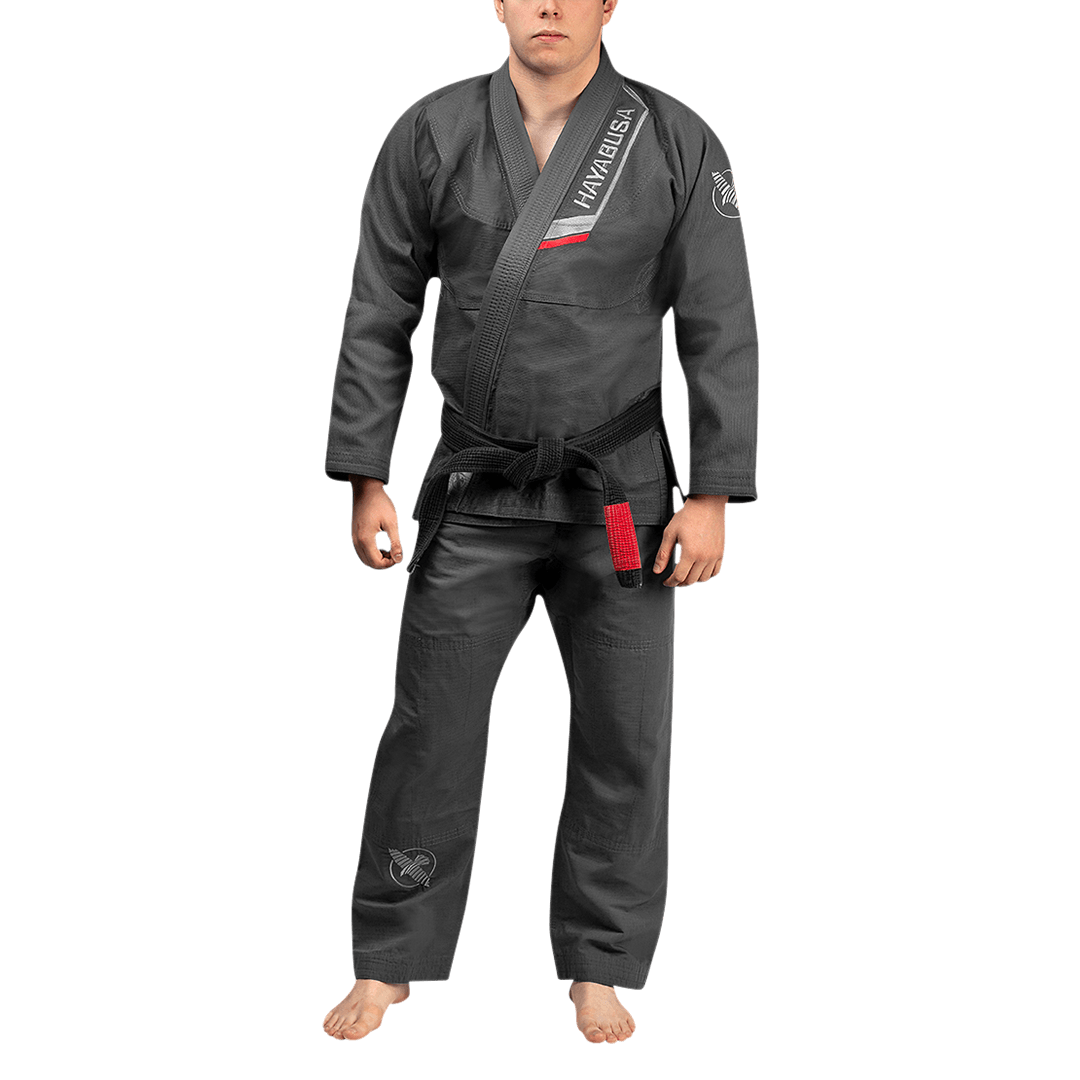 Uniforme de Jiujitsu Brasileño Liviano Hayabusa Ultra-Lightweight (Gris) (Disponible por Encargo)