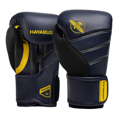 Guantes de Box Hayabusa T3 para Niños (Azul / Amarillo) (Disponible por Encargo)