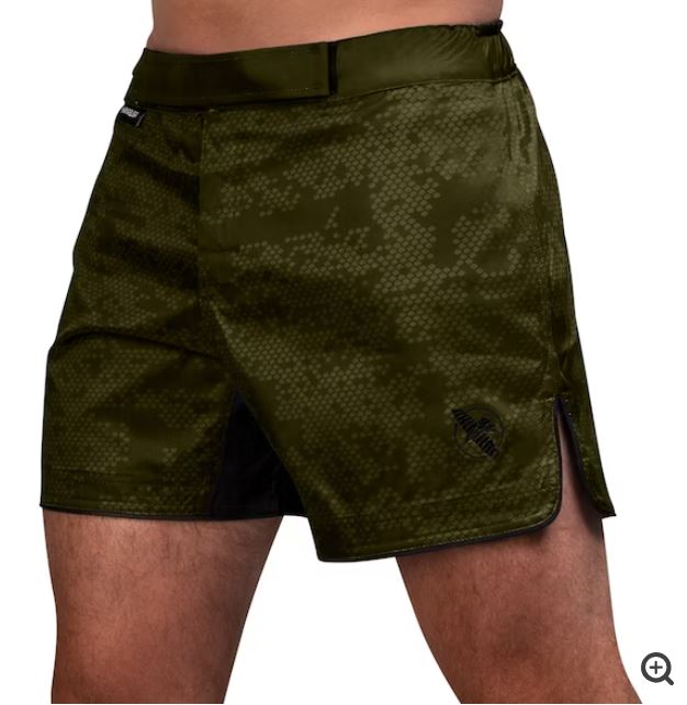 Fightshorts Hayabusa Hexagon (Cortos) (Verde) (Disponible por Encargo)