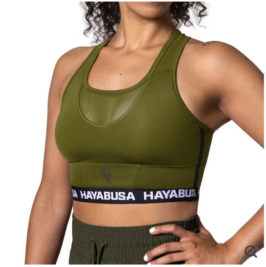 Sports Bra Hayabusa Crossback (Verde) (Disponible por Encargo)