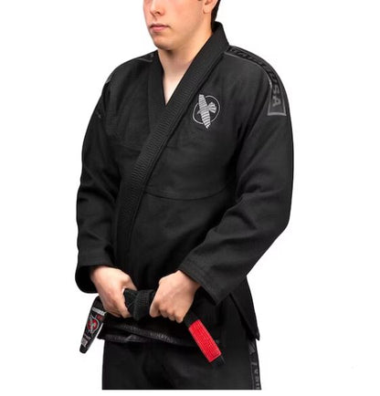 Uniforme de Jiujitsu Brasileño Liviano Hayabusa Lightweight (Negro) (Disponible por Encargo)