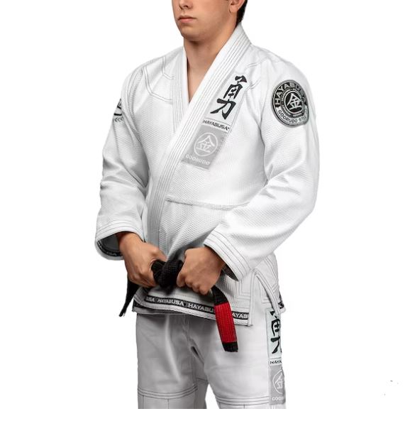 Uniforme de Jiujitsu Brasileño Hayabusa Goorudo 3 (Blanco) (Disponible por Encargo)