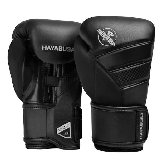 Guantes de Box Hayabusa T3 para Niños (Negro) (Disponible por Encargo)