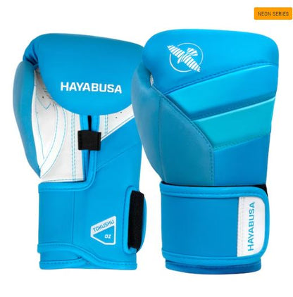 Guantes de Box Hayabusa T3 para Niños Neón (Celeste / Azul) (Disponible por Encargo)