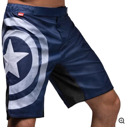 Fightshorts Hayabusa Edición Capitán América (Marvel) (Disponible por Encargo)