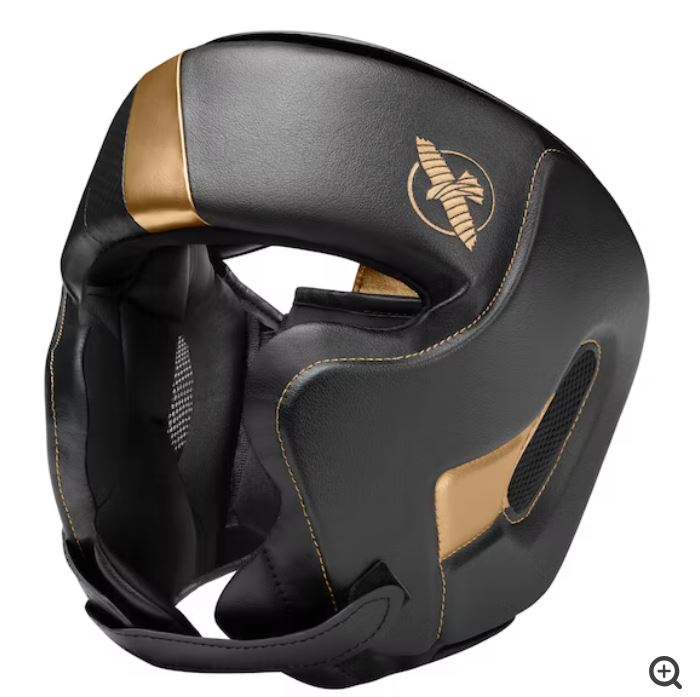 Careta Hayabusa T3 Boxing (Negro / Dorado) (Disponible por Encargo)