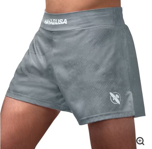 Fightshorts de Kickboxing Hayabusa Arrox (Gris) (Disponible por Encargo)