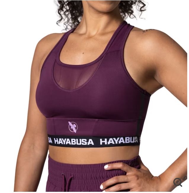 Sports Bra Hayabusa Crossback (Morado) (Disponible por Encargo)