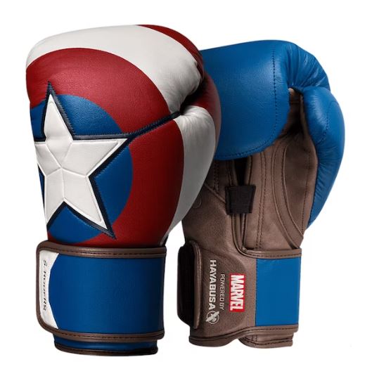 Guantes de Box Hayabusa T3 Edición Capitán América Steve Rogers (Marvel) (Disponible por Encargo)