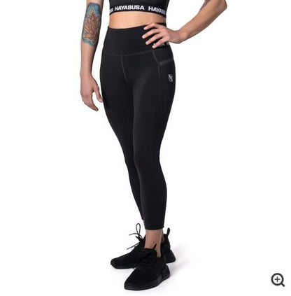 Licras de Entrenamiento Hayabusa Rise 3/4 (Negro) (Disponible por Encargo)