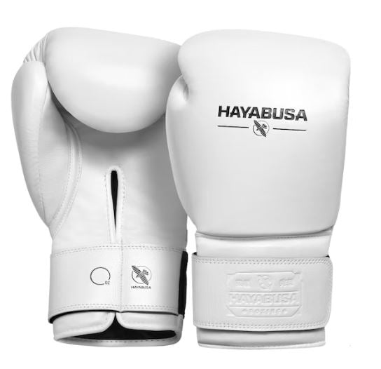 Guantes de Box Hayabusa Pro (Blanco) (Disponible por Encargo)