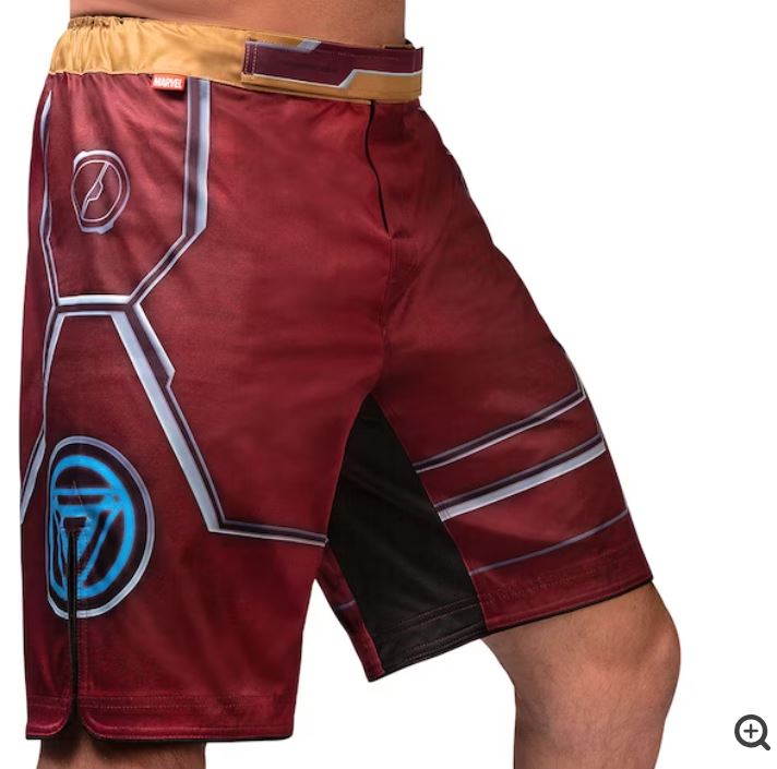 Fightshorts Hayabusa Edición Iron Man (Marvel) (Disponible por Encargo)