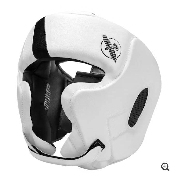 Careta Hayabusa T3 Boxing (Blanco / Negro) (Disponible por Encargo)