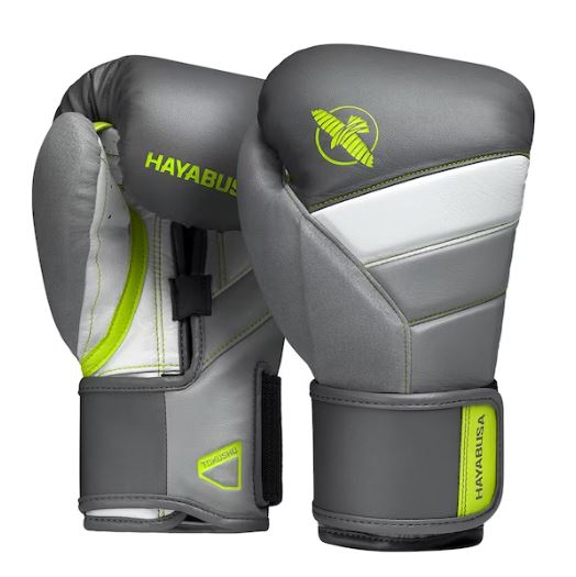 Guantes de Box Hayabusa T3 (Gris / Verde) (Disponible por Encargo)