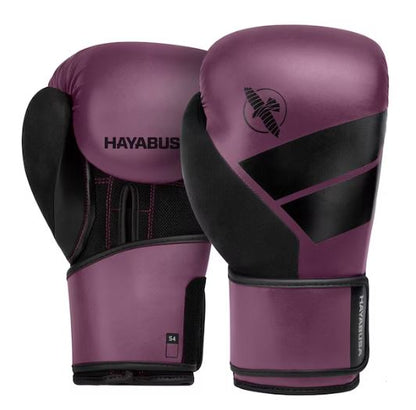 Guantes de Box Hayabusa S4 (Vino / Negro) (Disponible por Encargo)