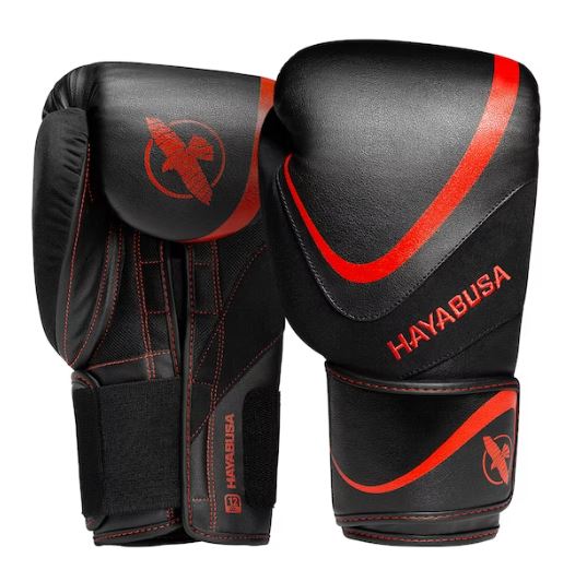 Guantes de Box Hayabusa H5 (Negro / Rojo) (Disponible por Encargo)