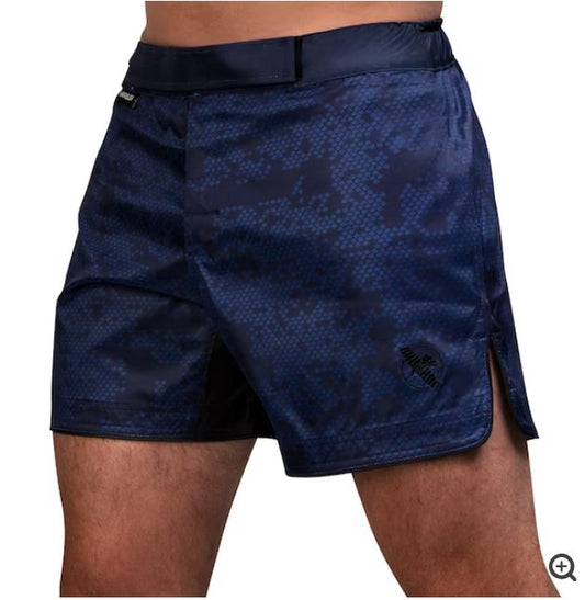 Fightshorts Hayabusa Hexagon (Cortos) (Azul) (Disponible por Encargo)