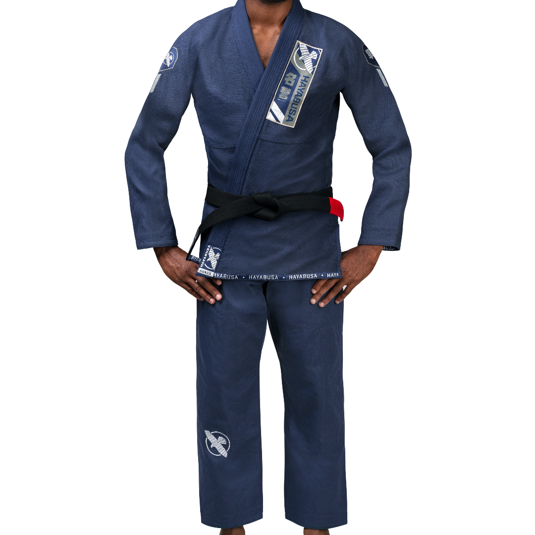 Uniforme de Jiujitsu Brasileño Liviano Hayabusa Ascend (Azul) (Disponible por Encargo)