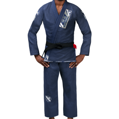 Uniforme de Jiujitsu Brasileño Liviano Hayabusa Ascend (Azul) (Disponible por Encargo)
