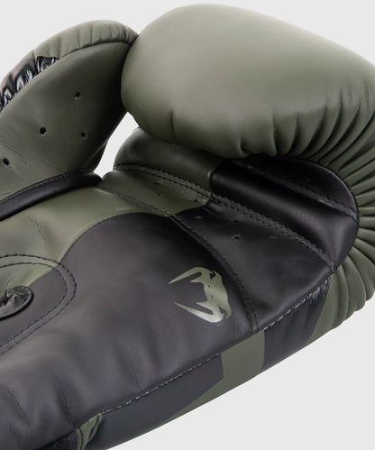 Guantes de Box Venum Elite (Caqui / Negro) (Disponible por Encargo)