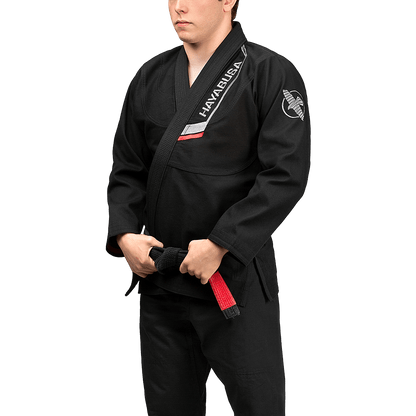 Uniforme de Jiujitsu Brasileño Liviano Hayabusa Ultra-Lightweight (Negro) (Disponible por Encargo)
