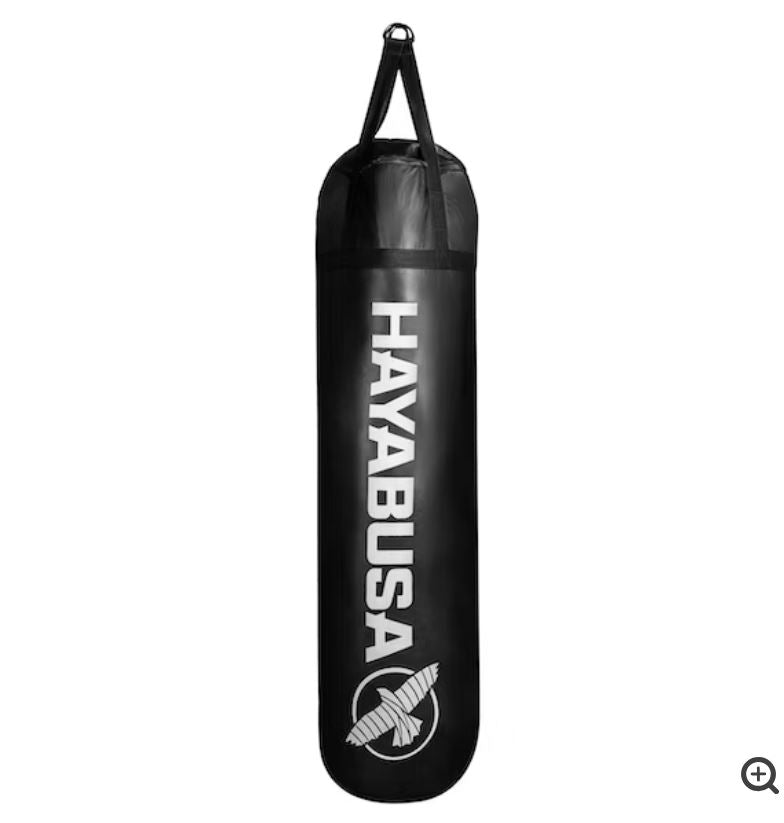 Saco Pesado Hayabusa (Negro / Blanco) (Disponible por Encargo)