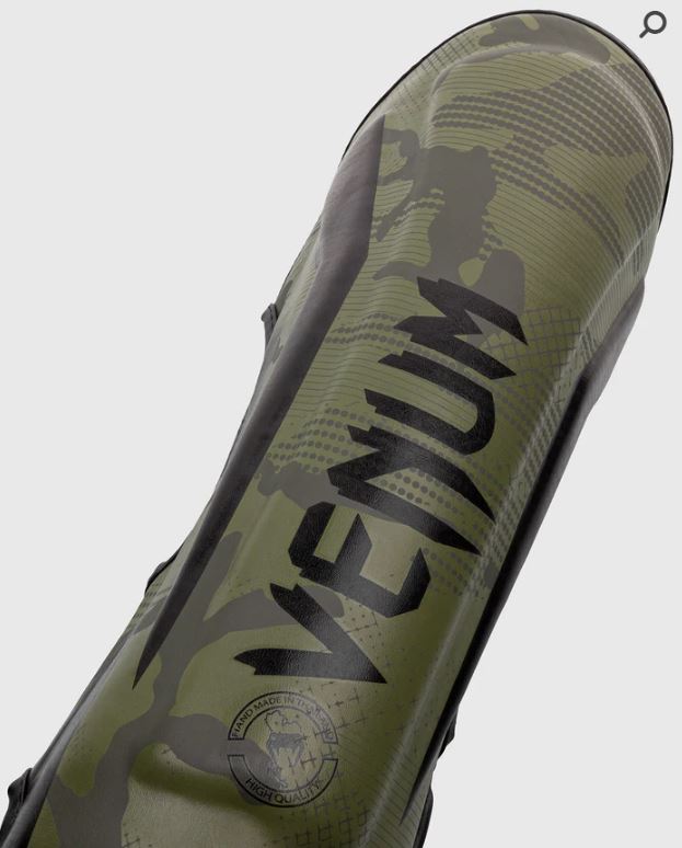 Espinilleras Venum Elite (Verde / Camo) (Disponible por Encargo)