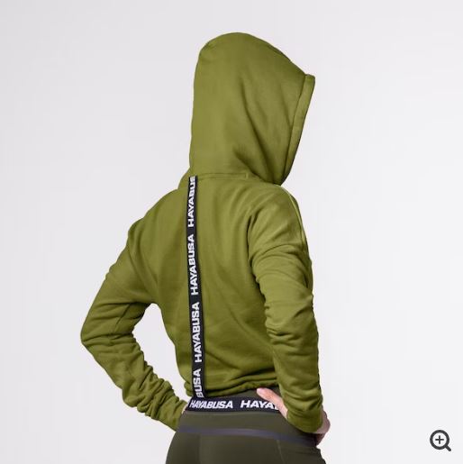 Sudadera de Mujer Hayabusa Cozy Fleece (Verde) (Disponible por Encargo)