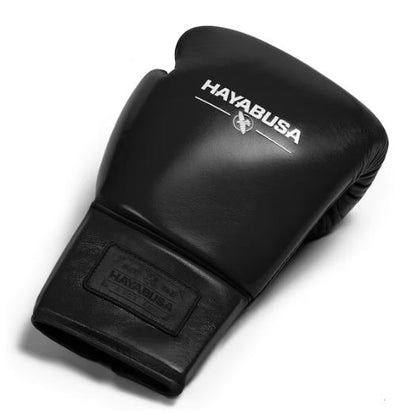 Guantes de Box Hayabusa Pro con Cierre con Cordón (Negro) (Disponible por Encargo)