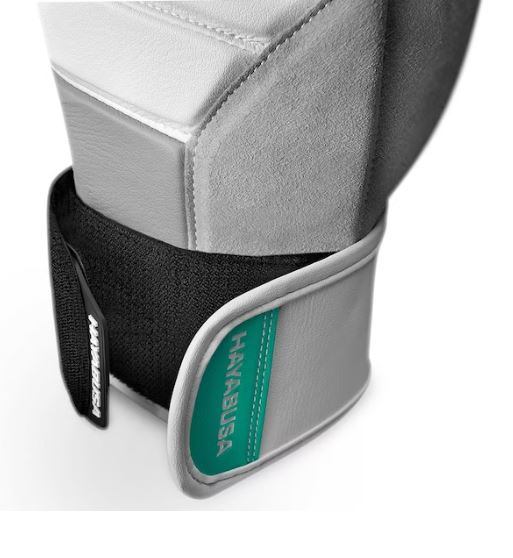 Guantes de Box Hayabusa T3 (Blanco / Turquesa) (Disponible por Encargo)