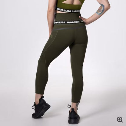 Licras de Entrenamiento Hayabusa Rise 3/4 (Verde) (Disponible por Encargo)