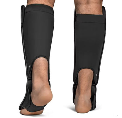 Espinilleras Hayabusa T3 Edición Full Back (Negro) (Disponible por Encargo)