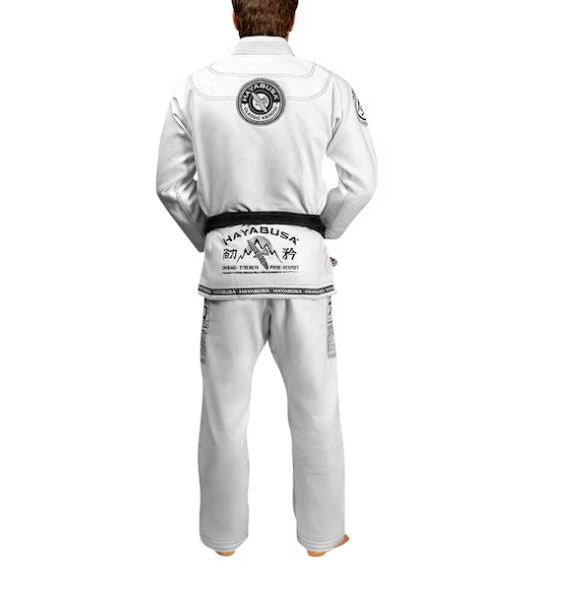 Uniforme de Jiujitsu Brasileño Hayabusa Goorudo 3 (Blanco) (Disponible por Encargo)
