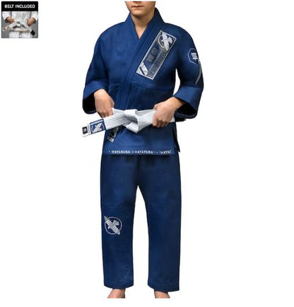 Uniforme de Jiujitsu Brasileño Hayabusa Ascend para Niño (Azul) (Disponible por Encargo)
