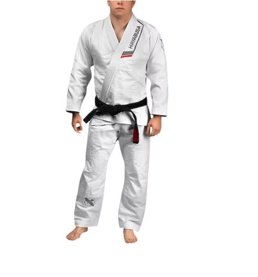 Uniforme de Jiujitsu Brasileño Liviano Hayabusa Ultra-Lightweight (Blanco) (Disponible por Encargo)