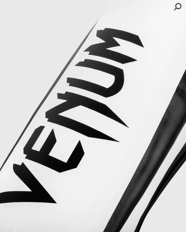 Espinilleras Venum Elite (Blanco / Negro) (Disponible por Encargo)