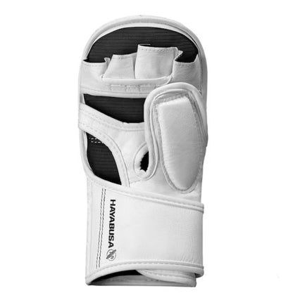 Guantes de MMA Hayabusa T3 (Sparring) (Blanco / Negro) (Disponible por Encargo)